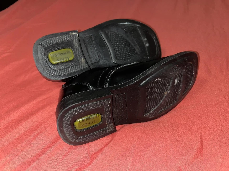 Deer Stags Boy's Oxford Dress Shoes Big Kid Size 13.5 M Black Very good cond - Image 4 of 4