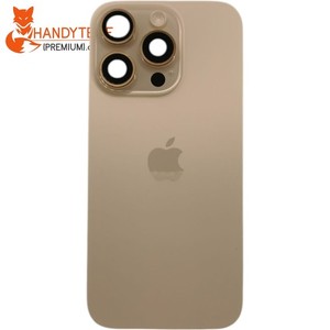100% Original IPHONE  16 Pro  Akkudeckel Gold   Backcover Nfc Blitz   Grad A