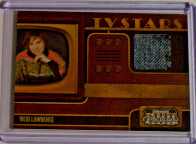 2009 Americana Small Screen TV Star Materials Vicki Lawrence /500
