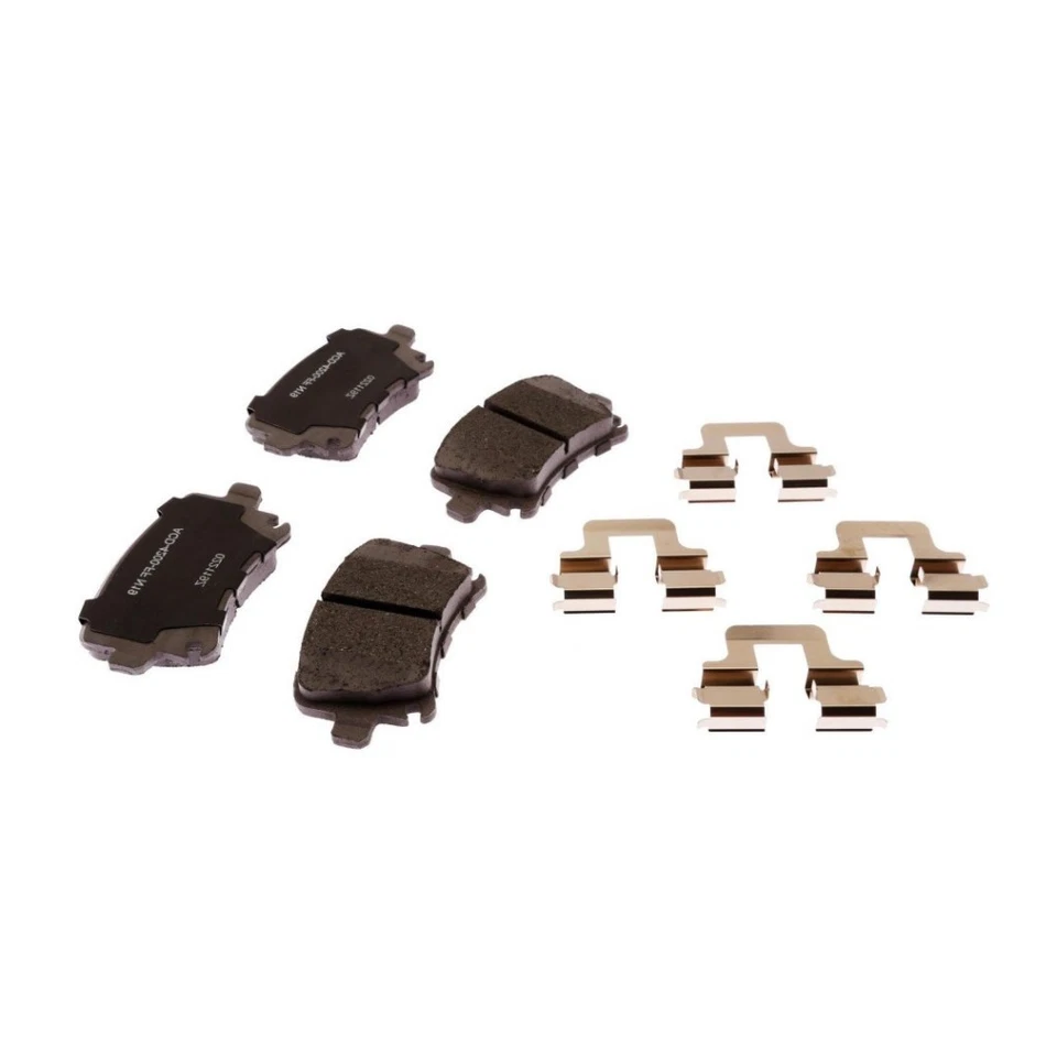 Pastillas de freno de disco traseras originales ACDelco para Volkswagen Jetta 2005-2010 se venden como juego Foto 3 de 4