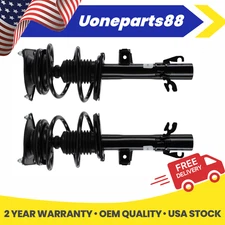 2pcs Front Struts Coil Spring Assembly for 2002-2006 Mini Cooper S 172265 172266