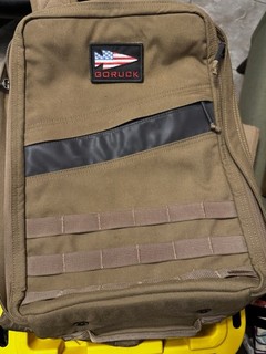 GORUCK Rucker 40L Tactical Backpack Brown MOLLE Fits 15" Laptop Large