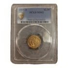 1925d  U.S Indian head 2 1/2 quarter Eagle Gold Coin high grade Gem !!