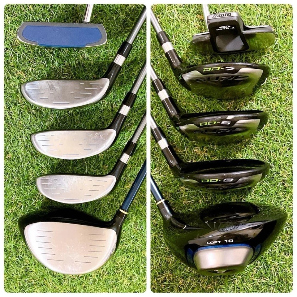 Juego Mizuno Club 1W 3W 5W 7W 5-9i Pw Sw PT 12 piezas diestro grafito SR y regular para hombres Foto 2 de 4