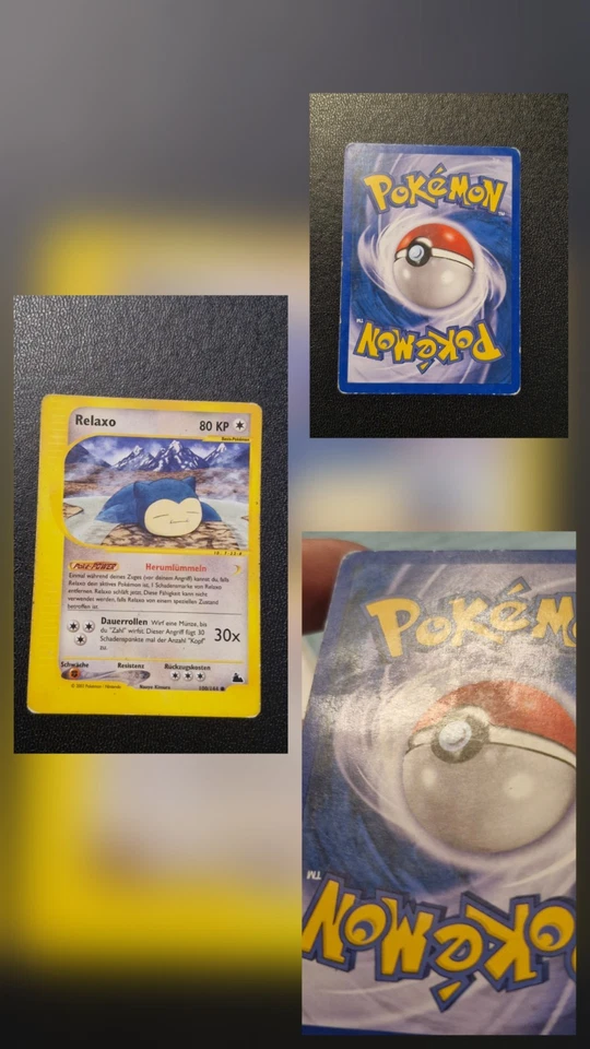 Pokemon - Relaxo (SK 100) Skyridge - Snorlax - Bild 3 von 3