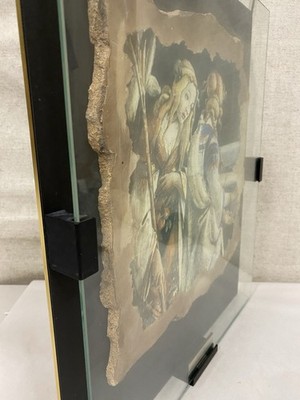 Vintage Sandra Botticelli Complexity Series Art On Stone - Studio Erre