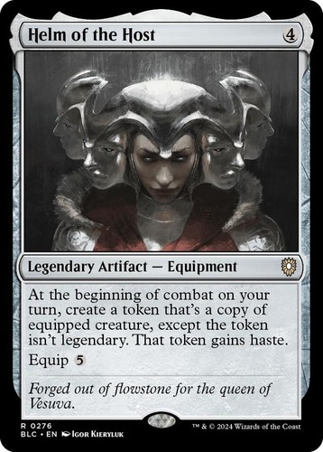 Helm of the Host 0276 MTG BLC  Rare NP