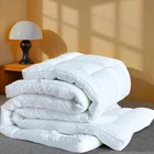 Extra Thick 3-Inch Mattress Topper Goose Down Alternative Fiber Any Season New