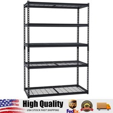 60"x24"x78" Heavy Duty Shelving 2000 lbs Capacity, 5-Tier Garage Storage Shelves
