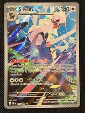 Silvally 095/084: Illustrazione Pitch Black Rara Carta Pokemon Holo Full Art