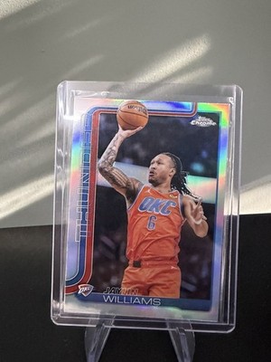 2025-26 Topps Chrome Jaylin Williams Refractor OKC