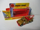 Matchbox Lesney Superkings K-2 Scammell Wrecker- gold with red base, boxed