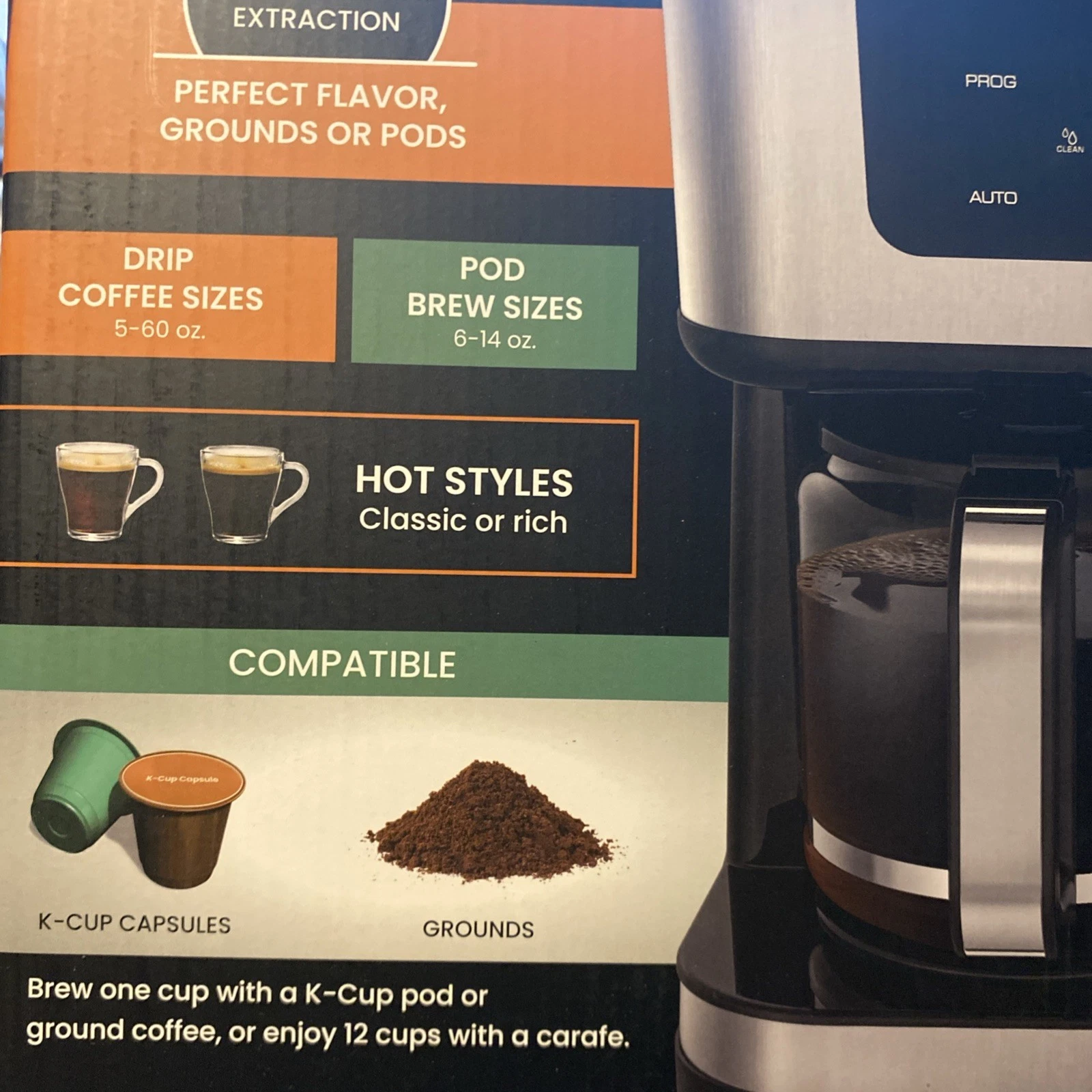 AIRMSEN 12-Cup Programmable Dual Coffee Maker – Single Serve Machine for K-Cu...
Opens in a new wind
