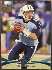 2012 Topps Prime Retail Blue Jake Locker 88 Tennessee Titans
