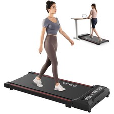 Motorisiertes Laufband Elektrisches Walkpad Schreibtisch Heim-Fitnessgerät 120kg