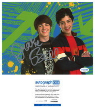 Drake Bell 'Drake & Josh' Signed 8x10 Photo 'Drake Parker' ACOA