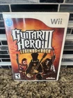 Guitar Hero 3: Legends of Rock (Wii, 2006) CIB Complete W/ Manual