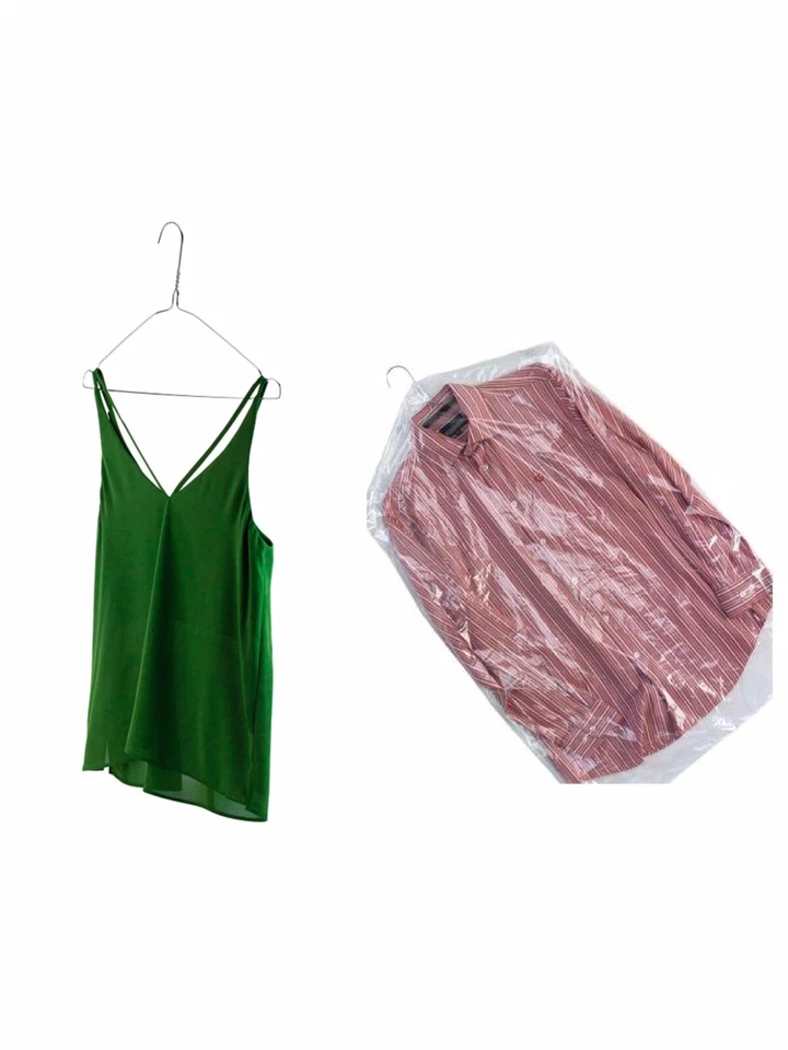 Lotti Da 500 Grucce Appendiabiti Metallo Argento Top! - Immagine 4 di 4