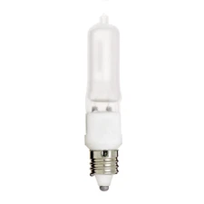 Satco S1914 50Q/F/MC Bulb E11 Mini Candelabra Base 50W 120V T4 Frosted Bulb