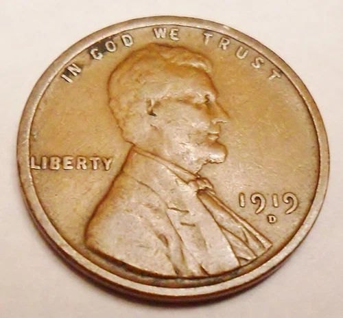 1919 D Lincoln Wheat Cent / Penny   *VF - VERY FINE*    **FREE SHIPPING**