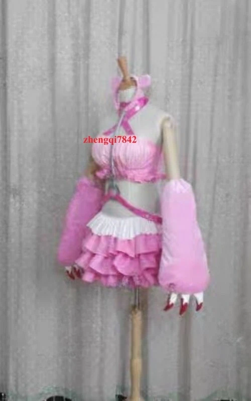 Anime SUPER SONICO Grg Racing Queen Genus Gloomy Bear Cosplay Costume Party Suit - Image 4 of 4