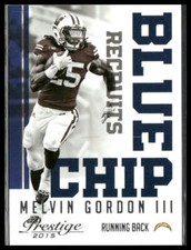 Melvin Gordon #14 2015 Panini Prestige - Blue Chip Recruits Chargers