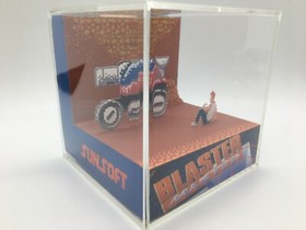 Blaster Master for the NES Nintendo Intro Screen Shadow Box Diorama Cube