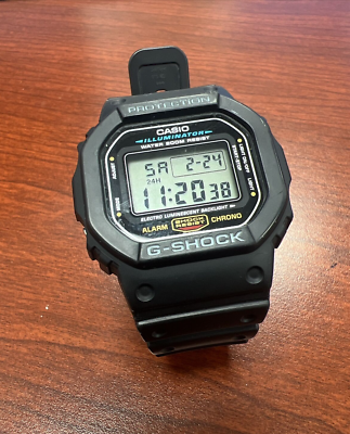 Casio G-Shock 3229 DW-5600E Black Sport Wristwatch Casio G-Shock 3229 DW-5600E Black Sport Wristwatch