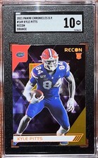 2021 Chronicles Draft Picks Recon Orange Kyle Pitts Rookie Gators Falcons SGC 10