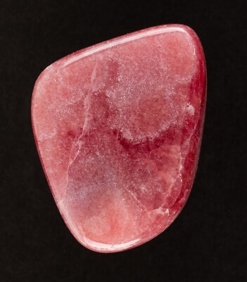 Rhodochrosite Stalactite Polished Cabachon Slice Pink Argentina 50mm 61g C0861