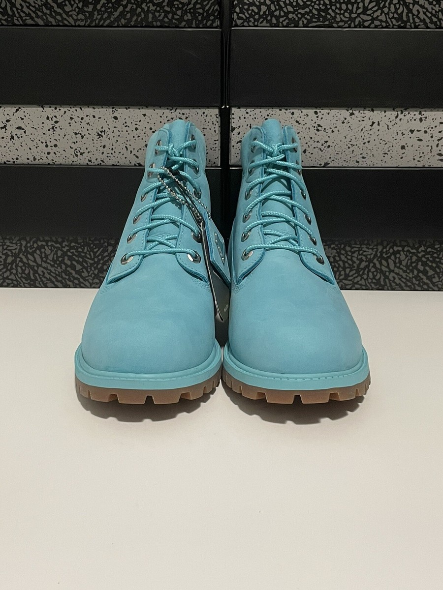 New Timberland Prem 6” Turquoise Boot TB0A1KRZ Youth 6.5 / W