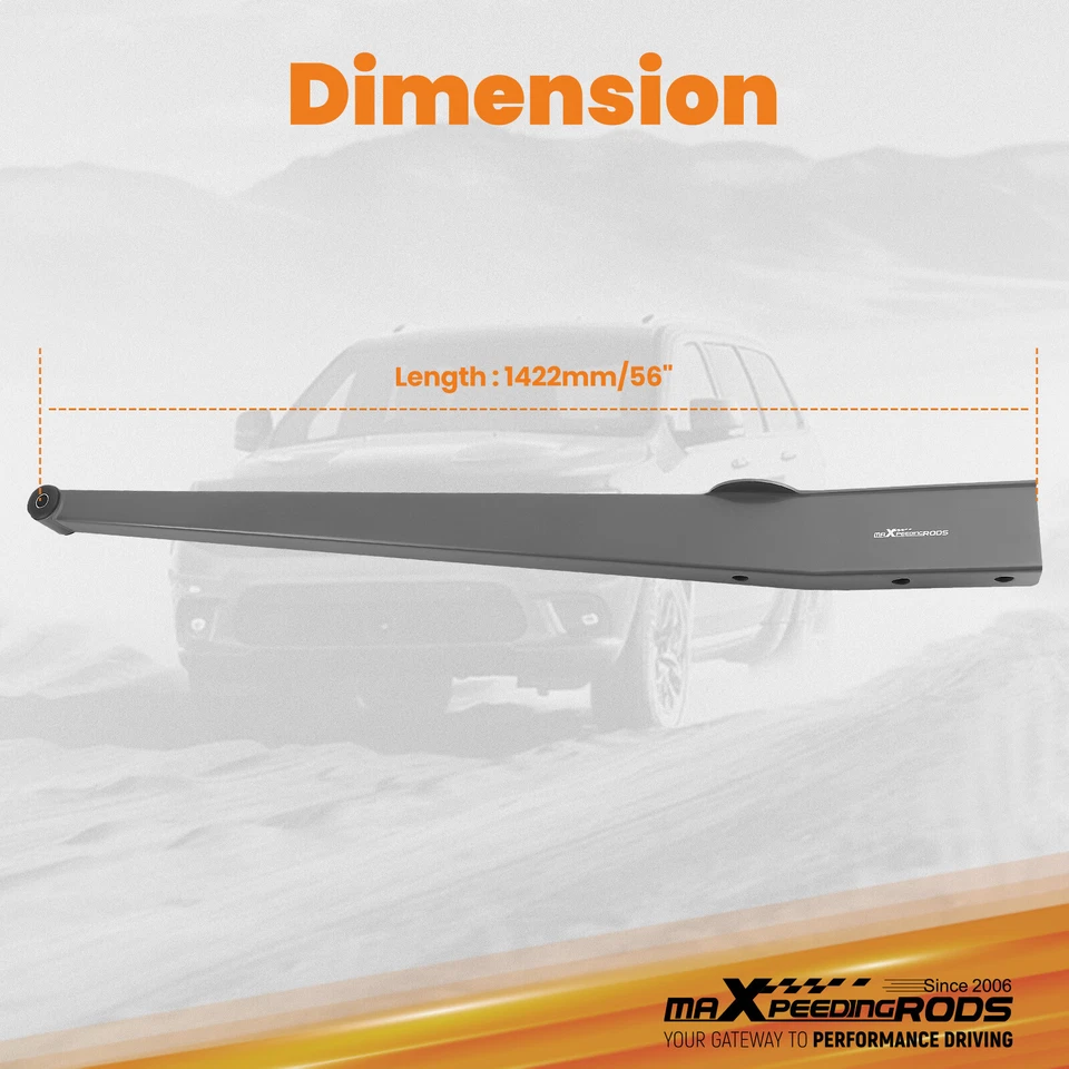 2x Rear Tubular Trailing Arms Set For 1960 1961-1972 Chevy C10 C20 C30 Pickup - Image 4 of 4