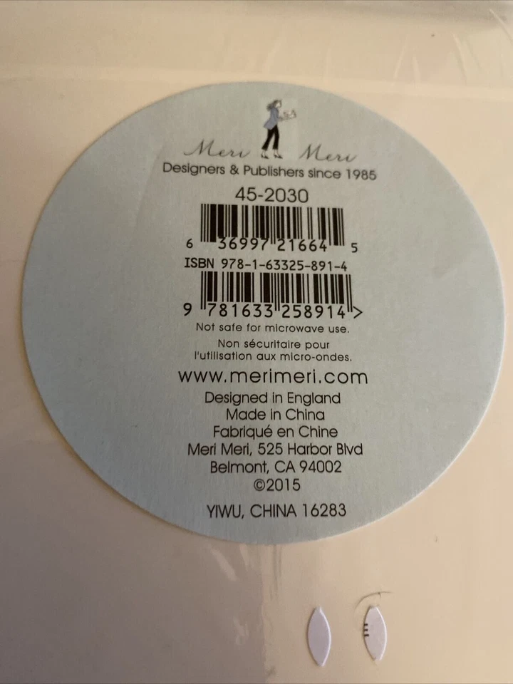 Meri Meri Rabbit Easter Bunny Paper Plates Tulips Pack of 8 - Image 4 of 4