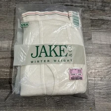 Vintage JAKE & Co Winter Weight 3XL Drawers USA Made New