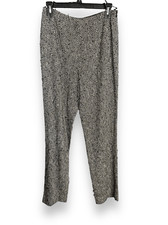 Carlisle Wool Herringbone High Rise Trousers 2