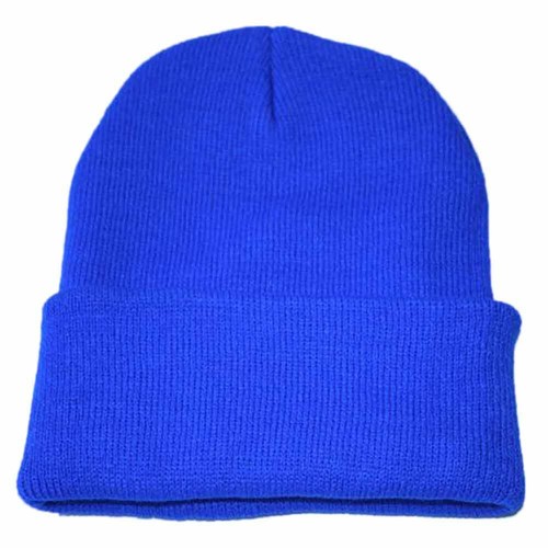 Men's Women Knit Ski Cap Hip-Hop Blank Color Winter Warm Unisex Beanie Wool - Bild 12 von 28