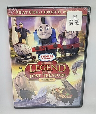 Thomas & Friends Sodor's Legend of the Lost Treasure - The Movie DVD SEALED