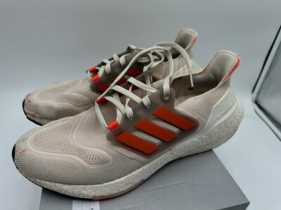 ADIDAS MEN'S ULTRABOOST 22 RUNNING SHOES ALUMINUM IMPACT ORANGE SIZE 10.5 |  eBay