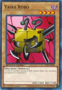 Yaiba Robo - SS05-ENB02 - Common - 1st Edition x3 - Near Mint