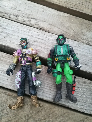 Chap Mei Gold-Mask Hero of the Dark Green Shadow Ninja Fighter Action Figures