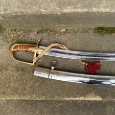 Polish Officer Saber with Scabbard 1921,  "God Honor and Homeland"