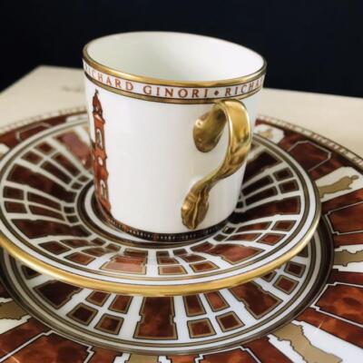 リチャードジノリ　2000  コレトリニタ・デイ・モンティ協会 Richard Ginori Millennium Collection 2000 Colletrinita dei Monti