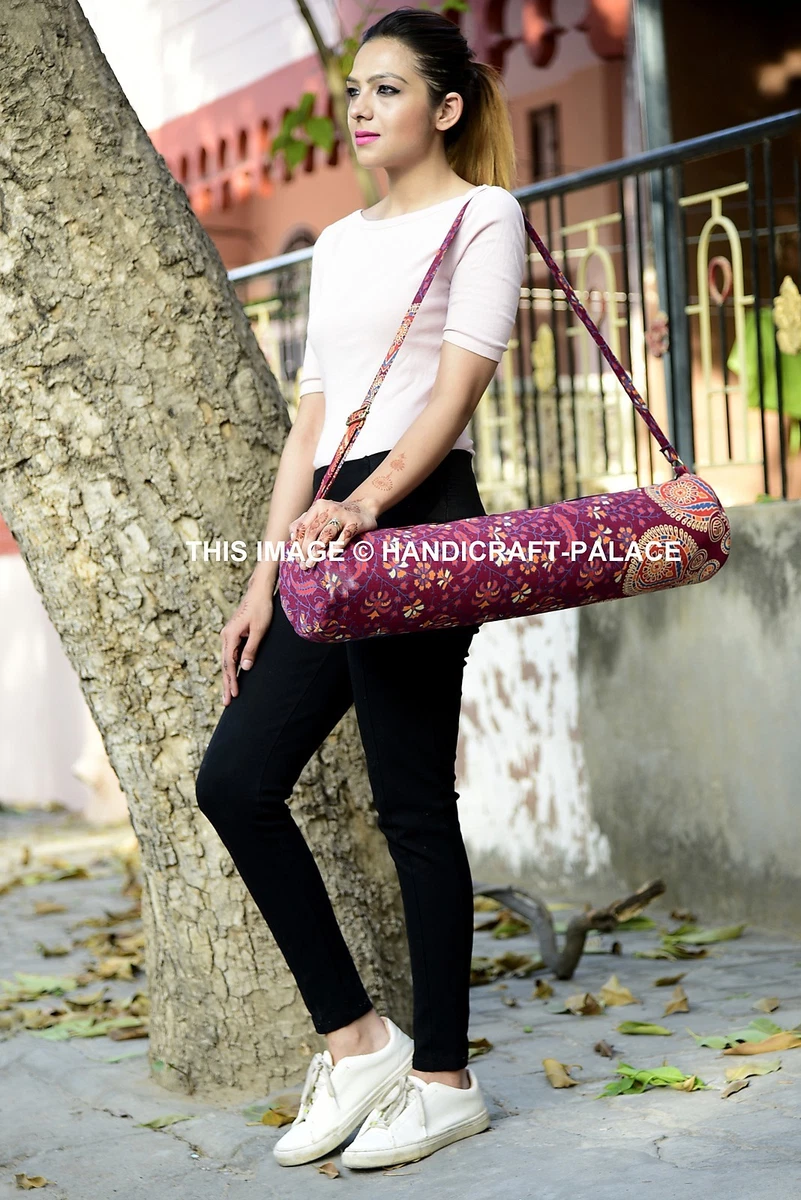 Gym bag best sale with yoga strap