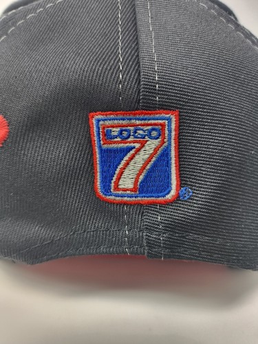Cappello snapback Kansas City Chiefs vintage anni 90 logo 7 nero rosso scritto NFL berretto - Foto 6 di 12