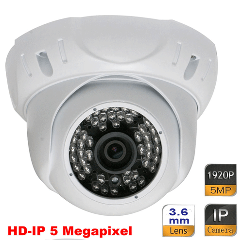 HD 5MP 1920P PoE Onvif Dome Weatherproof 1080p IP Security Camera 48-IR wide v - Picture 2 of 6