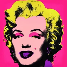 ANDY WARHOL Pop Art Poster or Rolled Canvas Print "Marilyn" Marilyn Monroe #31