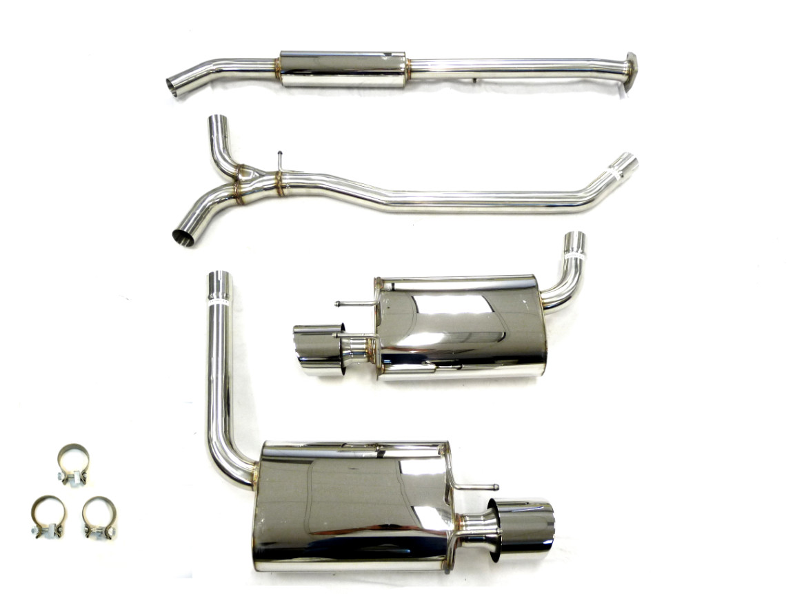 OBX Stainless Catback 13-17 Honda Accord V6 3.5L 2Dr Coupe Exhaust System 4pc