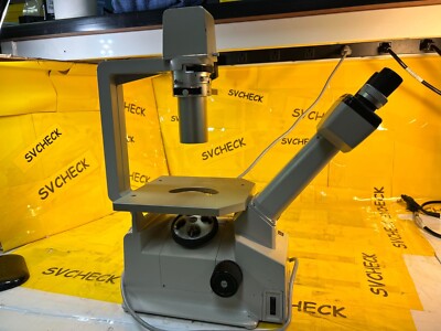 Nikon TMS Inverted Phase Contrast Microscope W/ Turret Condenser 0.2 A Slider