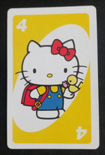 2012 Hello Kitty Uno Card Yellow 4