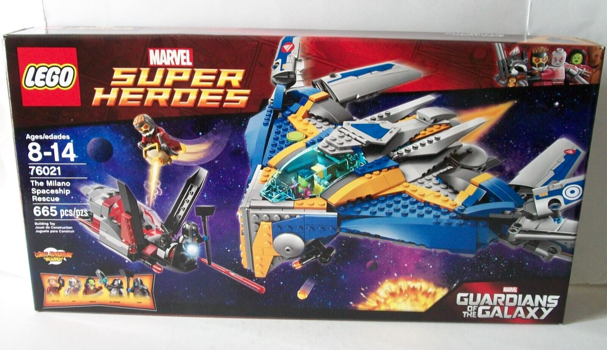 LEGO Marvel Guardians of the Galaxy Milano Spaceship Rescue 76021